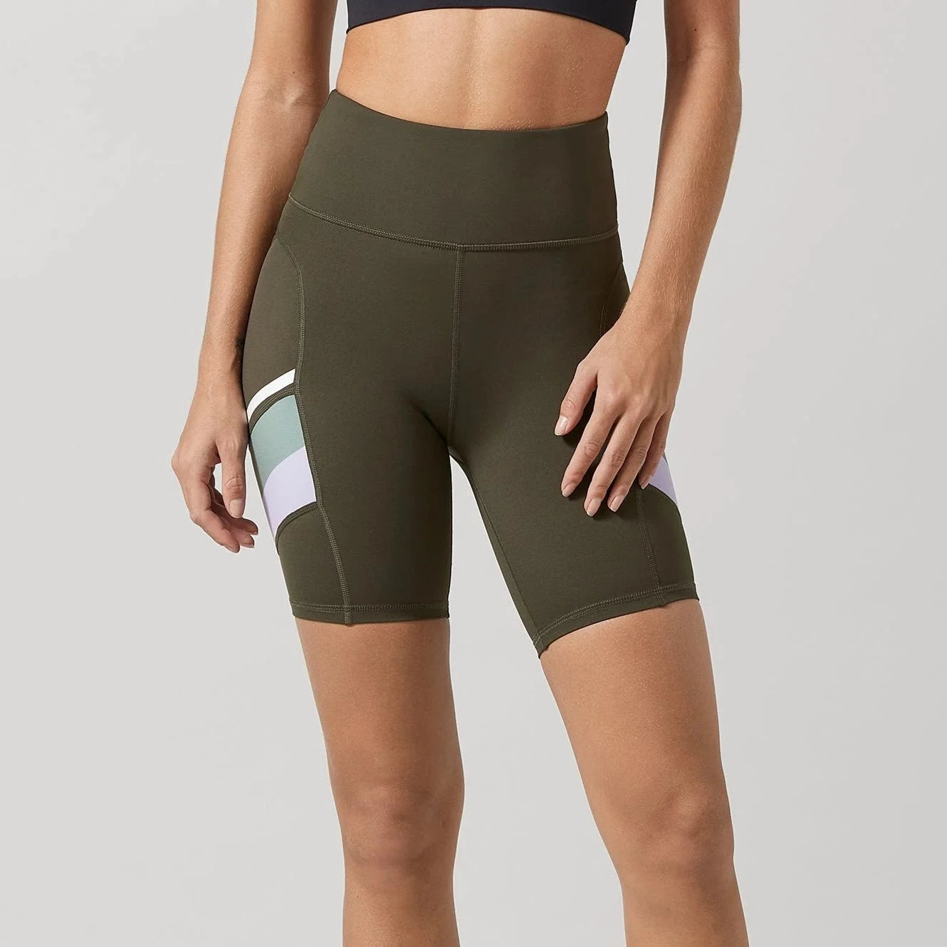 Tilly 7 Bike Shorts in Olive – Coach & I Lifestyle