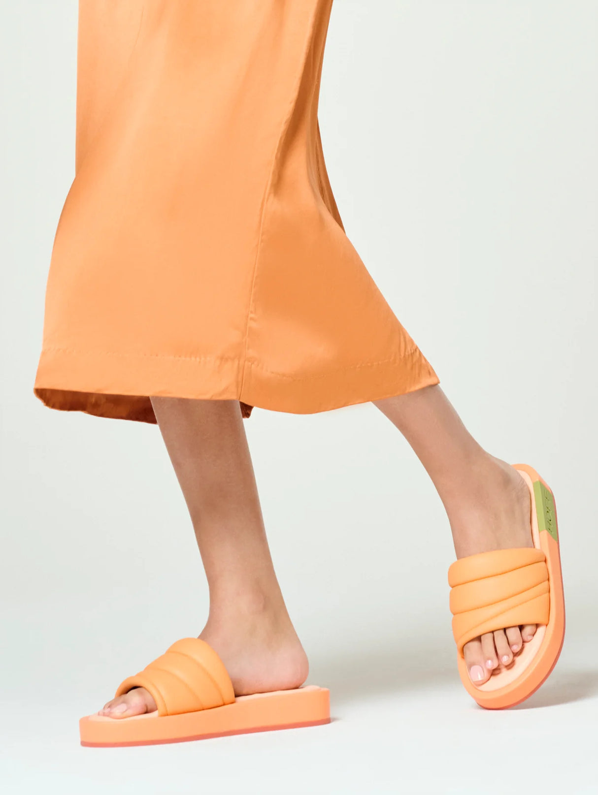 Lane Orange Sandal