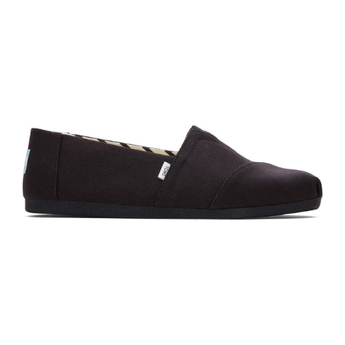 Alpargata Recycled Cotton Canvas Black