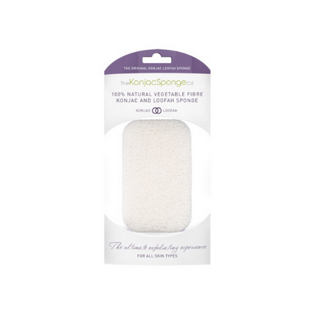 100% Pure Konjac Loofah Medley Body Sponge