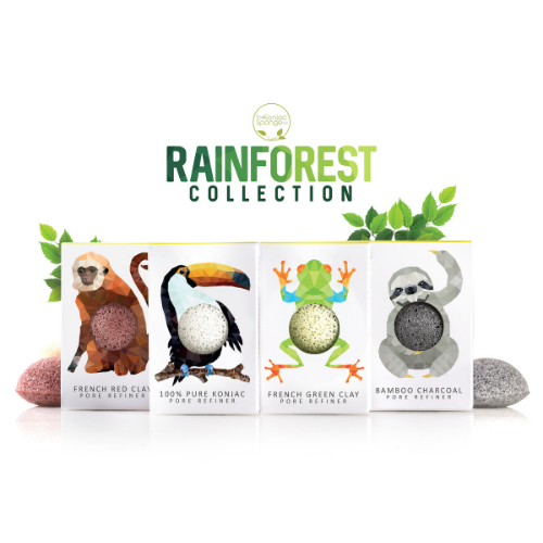 Konjac Mini Pore Refiner Rainforest Toucan